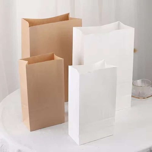 Sac en papier kraft pour la nourriture